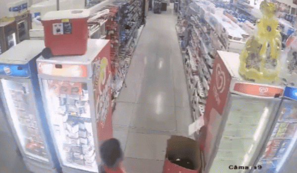 PM prende homem por furto em supermercado no Parque Bandeirante, em Rio Verde