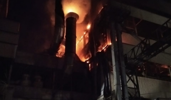 Incêndio no Complexo Industrial da Comigo em Rio Verde 