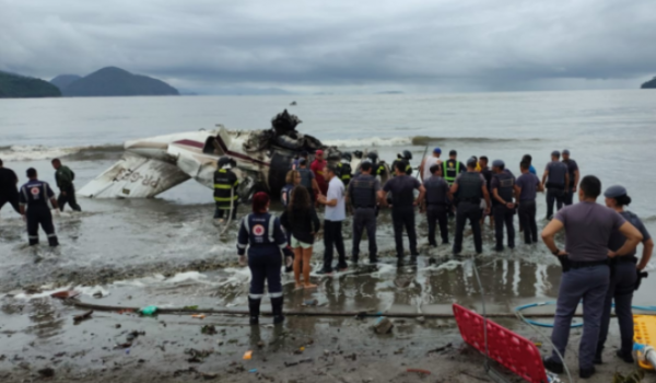 Avião envolvido em acidente em Ubatuba-SP pertence à família de produtor rural de Mineiros-GO