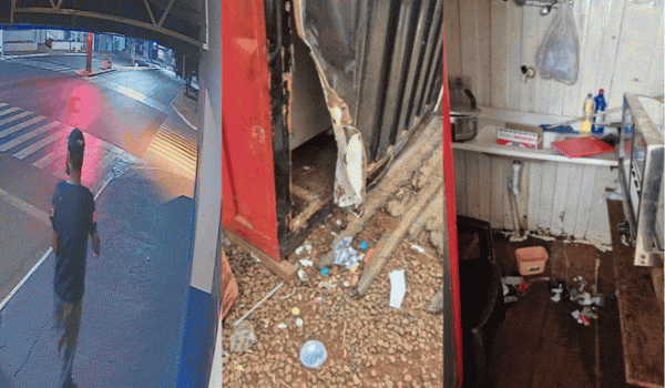 Suspeito de furto em madeireira é preso poucas horas após o crime pela PM em Rio Verde