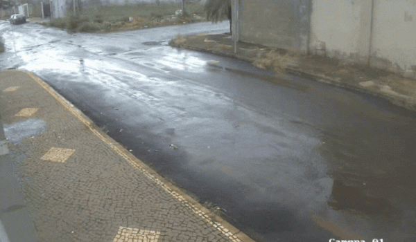 Imagens mostram colisão que terminou com morte de motociclista em Rio Verde