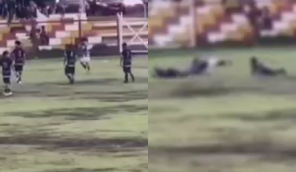 Jogador de futebol peruano morre após ser atingido por um raio durante partida