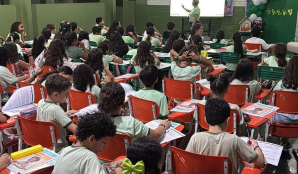 Alunos da rede municipal se preparam para avaliação educacional em Rio Verde 