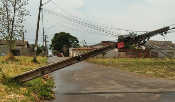 Previsão do tempo indica temporais para o final de semana em Goiás e preocupação com a rede elétrica aumenta 