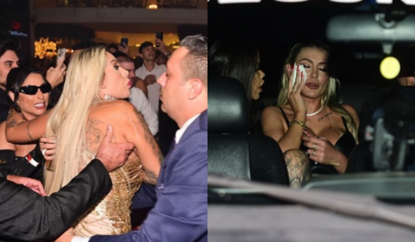 Vídeo: Briga entre Andressa Urach e Juju Ferrari termina com corte no rosto