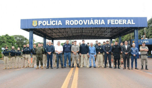 PRF inaugura cobertura da unidade operacional na BR-364 em Jataí 