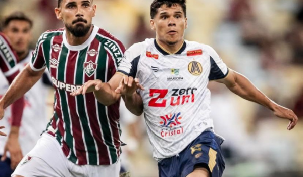 Aparecidense endurece jogo mas acaba derrotada pelo Fluminense na Copa do Brasil