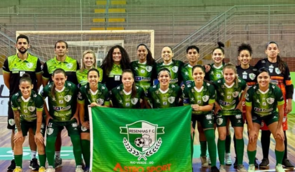 Resenhas conquista primeira vitória na Liga Feminina de Futsal 
