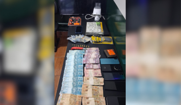 PM apreende drogas e objetos de origem duvidosa no Setor Pauzanes