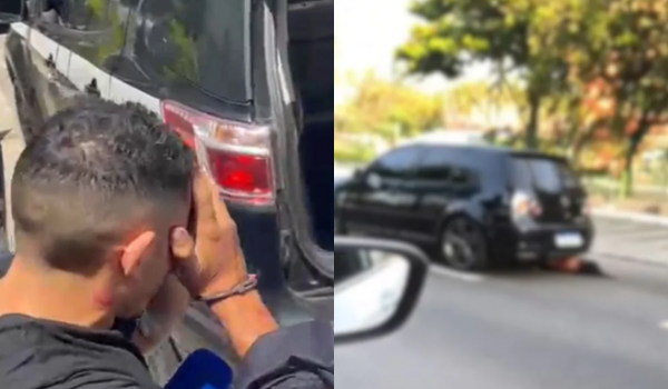 Homem preso por arrastar mulher na Marginal Tietê nega conhecer vítima