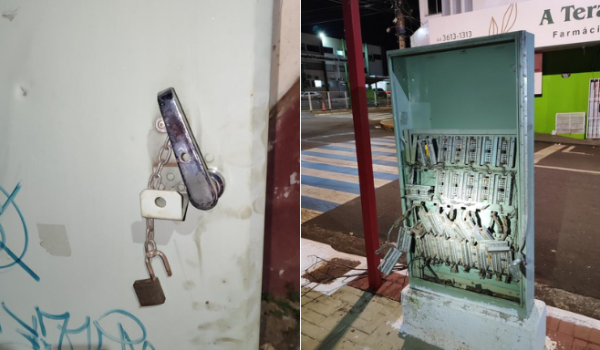 PM prende suspeito após furto de estrutura de telefonia no Centro de Rio Verde