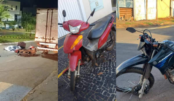 Em um único dia, Rio Verde registra seis acidentes e uma morte no trânsito