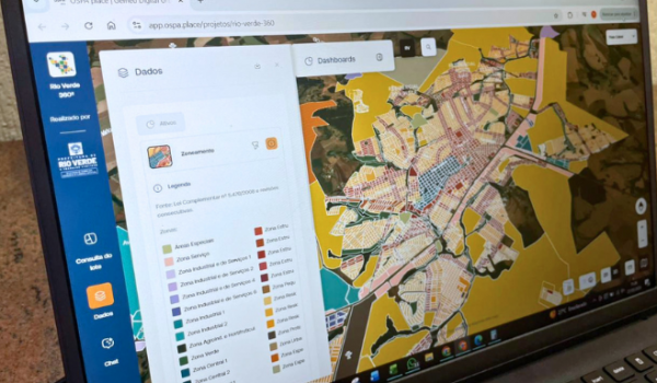 Rio Verde lança primeiro Gêmeo Digital do Centro-Oeste para modernizar gestão urbana