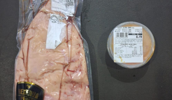 Homem é detido após tentar furtar picanha e pudim em supermercado de Rio Verde