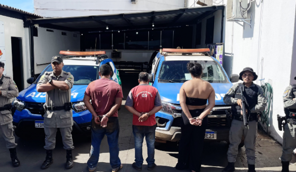 PM prende três suspeitos de estupro contra pessoa com deficiência intelectual em Santo Antônio da Barra
