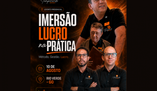 Rio Verde recebe a Imersão Lucro na Prática para empresários do setor de alimentação; veja como participar