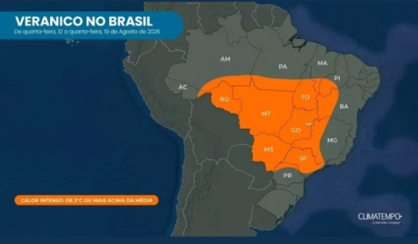 Alerta de veranico: temperatura pode chegar a 42°C em Goiás