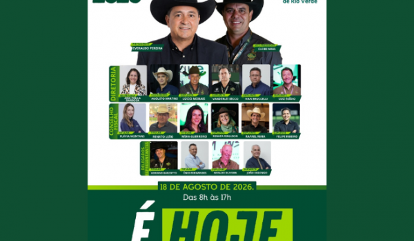 Sindicato Rural de Rio Verde realiza eleições nesta terça-feira (18)