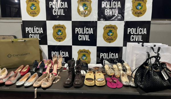 Polícia Civil prende mulher após golpes de mais de R$ 7 mil em lojas de sapatos de Rio Verde
