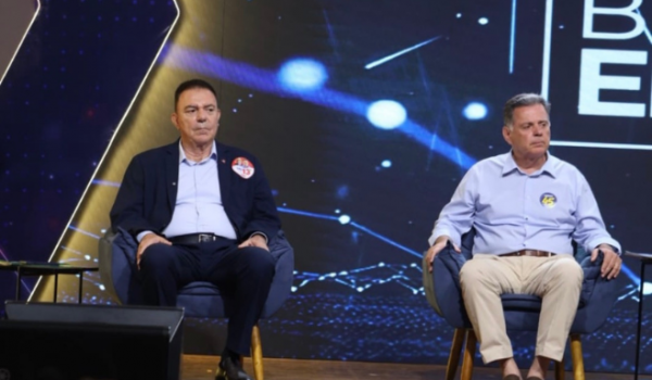 Debate de Marconi e Luís Cesar Bueno é marcado por desinteresse 