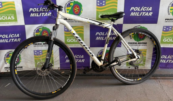 PM recupera bicicleta furtada no Setor Popular e prende suspeito por receptação