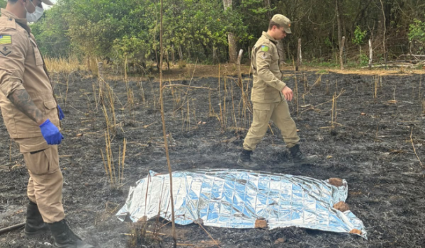 Homem de 65 anos é encontrado morto durante incêndio em área rural de Piracanjuba