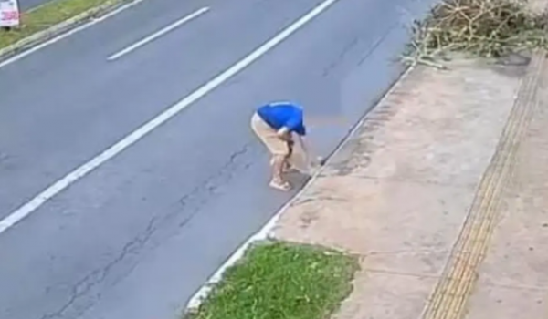 Justiça concede liberdade provisória a idoso investigado por jogar cachorra em bueiro em Goiânia