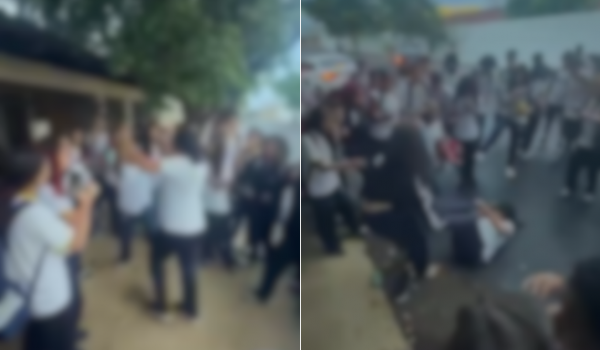 Adolescente é levada ao hospital após briga dentro de escola em Rio Verde