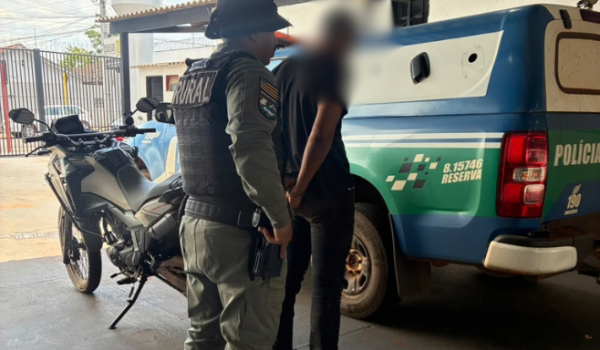 Homem é preso suspeito de furtar motocicleta e invadir propriedade rural em Rio Verde
