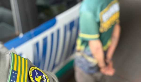 PM localiza e prende homem suspeito de furtar comércio na Morada do Sol, em Rio Verde