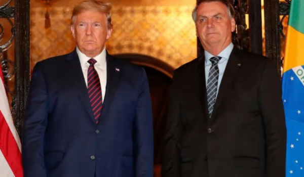 Trump convida Bolsonaro para posse nos EUA