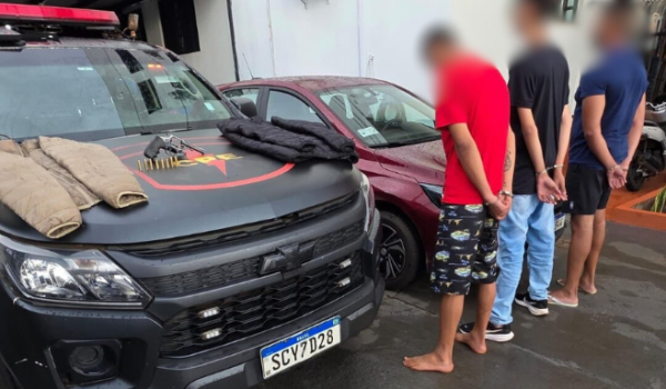 CPE de Rio Verde prende três integrantes de facção por prática de tortura 