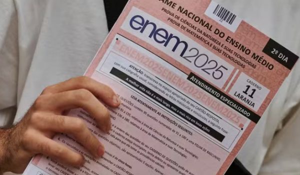 Notas do Enem 2025 já estão disponíveis na internet