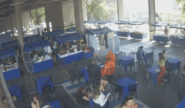 Bombeiros salvam mulher vítima de engasgo durante evento no TJGO