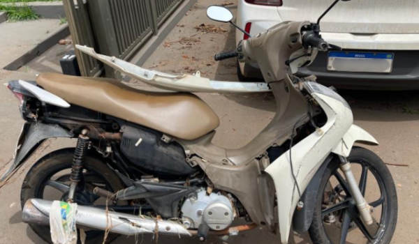 Polícia Militar recupera moto com registro de furto após ser arrastada pela chuva em Rio Verde