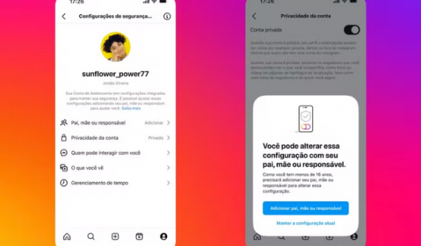 Instagram adota 'modo adolescente' no Brasil e muda regras para menores de 18 anos