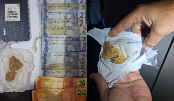 Dupla é presa pela PM por tráfico e receptação no Bairro Martins