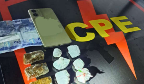 CPE prende suspeito com drogas prontas para venda na Promissão