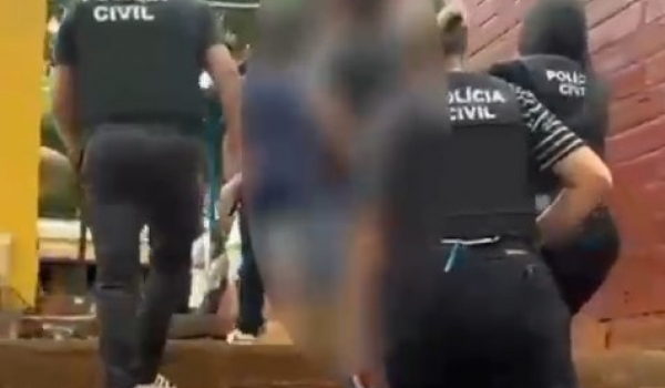 Investigado por violência doméstica foge, tenta atrapalhar investigação e acaba preso pela Polícia Civil