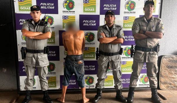 Suspeito de furtar perfumes é preso após voltar ao local do crime e ameaçar comerciante em Rio Verde