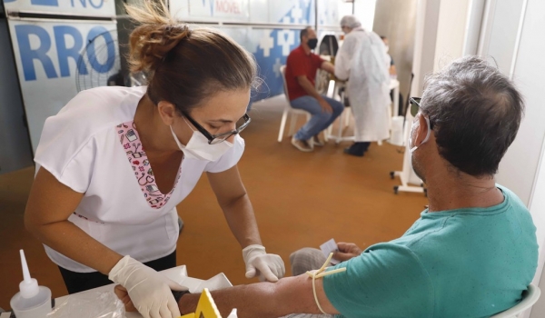 Saúde faz nova testagem aleatória para Covid nos bairros de Rio Verde