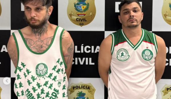 Torcedores são presos por matar homem após brincadeira sobre palmeirenses, em Goiânia