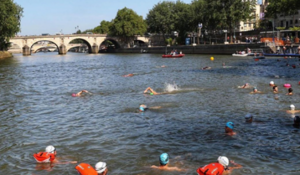 Treinos no Rio Sena em Paris são adiados novamente devido a qualidade da água