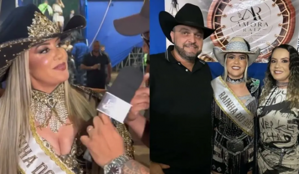 Trisal formado por irmãs gêmeas e agricultor em Montividiu repercute nas redes sociais; veja fotos
