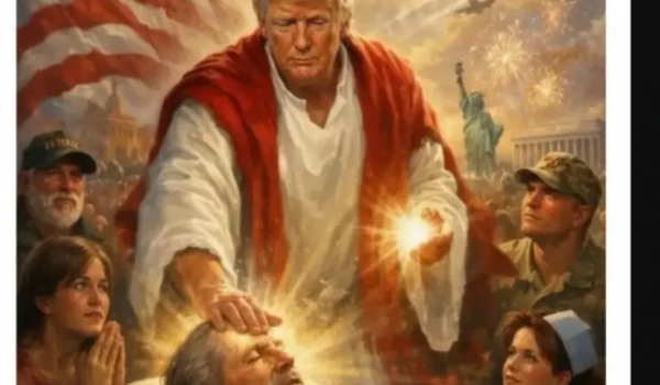 Trump publica imagem como Jesus após atacar papa Leão; 