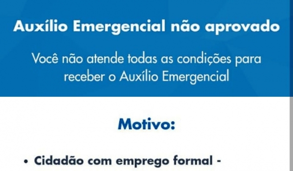 Governo exclui milhares de pessoas da lista do auxílio emergencial