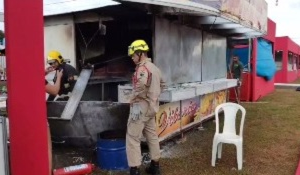 Após incêndio no Parque de Exposições em Jataí, bombeiros alertam sobre riscos