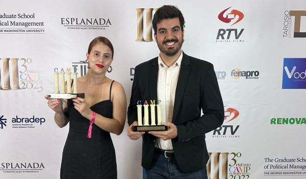 Maxi Publicidade ganha prêmio CAMP da Democracia, maior prêmio de marketing político do país