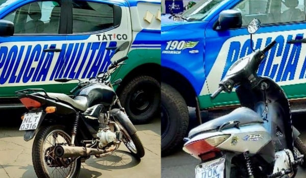 Retirada de moto adulterada das ruas e apreensão de moto com chassi adulterado