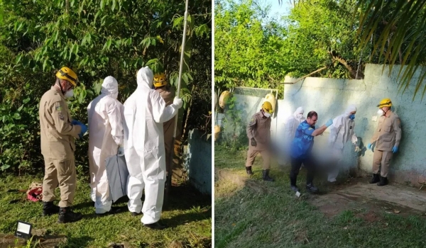 Cadáver é encontrado por jardineiro que fazia manutenção em casa de evento em Anápolis
